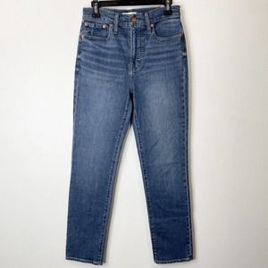 Madewell The Perfect Vintage Jean Size 25 Women's Blue Denim Mobridge Wash NEW